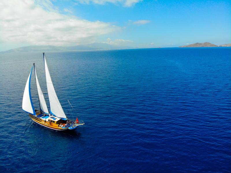 Photo #1 - Gulet Kavanca (Sailing Gulet Kavanca) in Marina - 9137