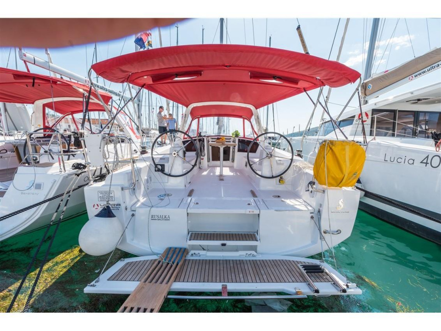 Photo #1 - Oceanis 38 (RUSALKA) in ACI Marina - 7835