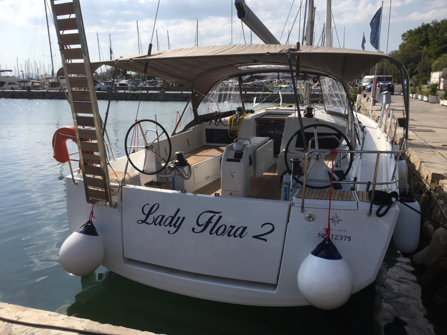 Photo #1 - Sun Odyssey 490 (LADY FLORA 2) in Nikiana Marina - 10466