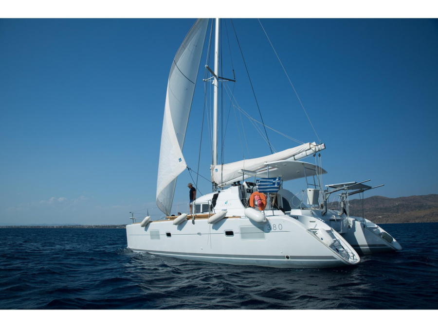 Photo #1 - Lagoon 380 S2 (Vienna | Solar Panel, Inverter) in Alimos Marina - 6013