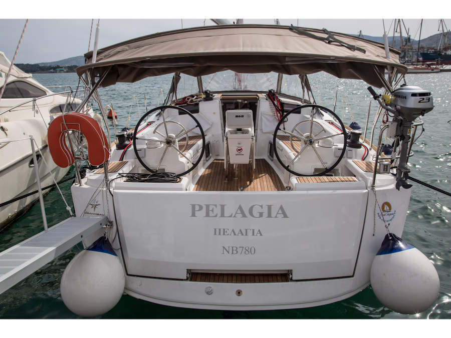 Photo #1 - Sun Odyssey 419 (Pelagia) in Harbour - 5254