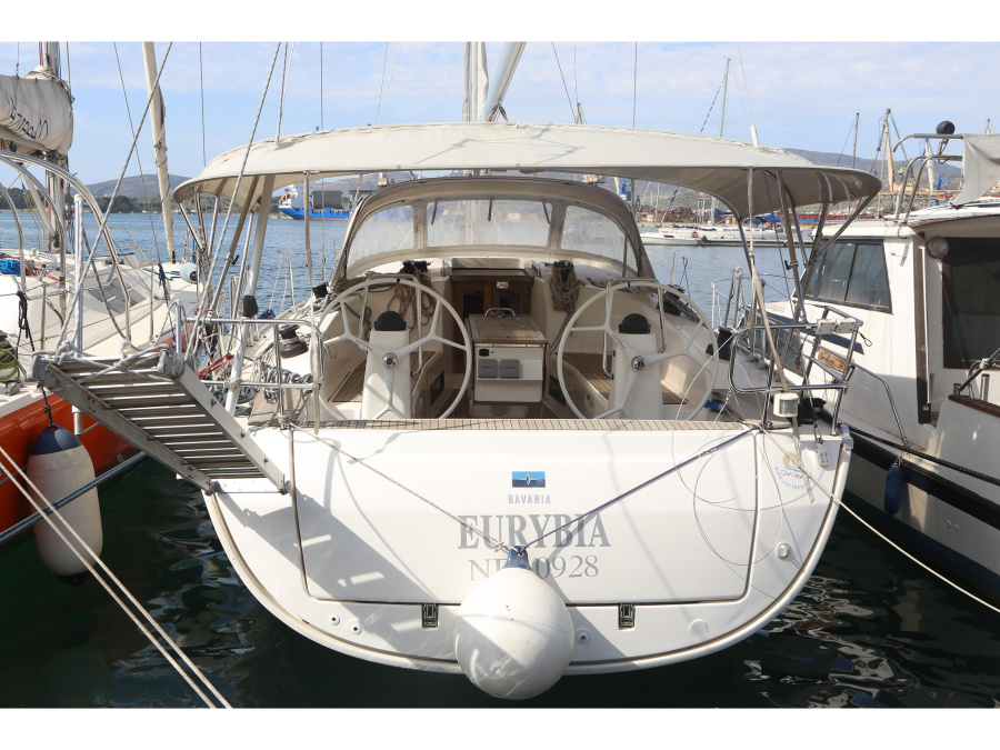 Photo #1 - Bavaria Cruiser 40 (Eurybia) in Harbour - 23546