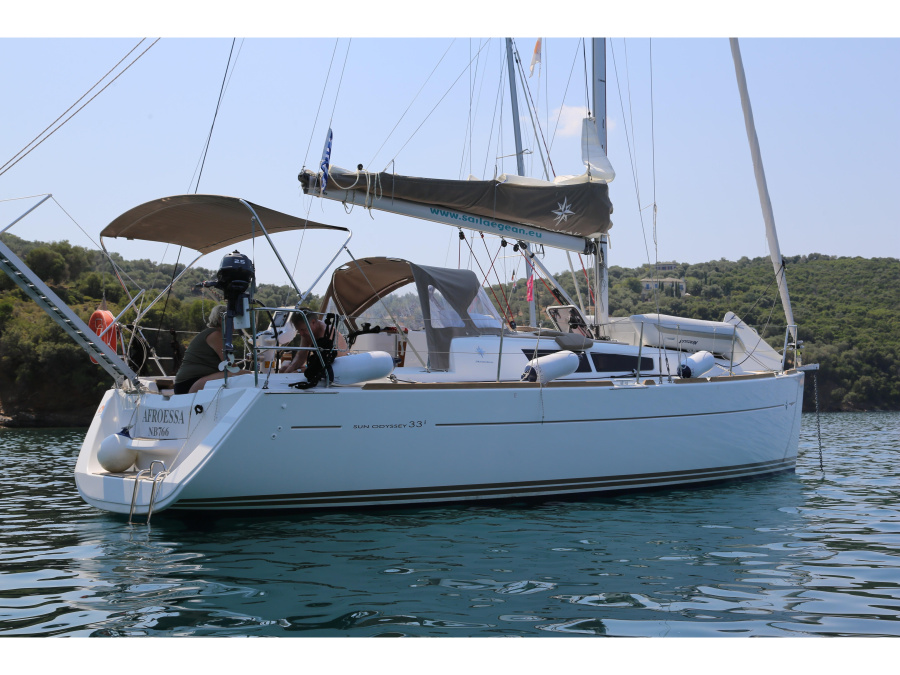 Photo #1 - Sun Odyssey 33i (Afroessa) in Harbour - 23552