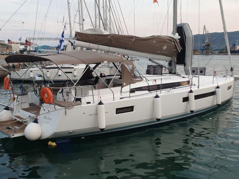 Photo #1 - Sun Odyssey 490 (Helia (A/C, Gen. 10kVA, Electric Winch NEW 2022)) in Port of - 12140