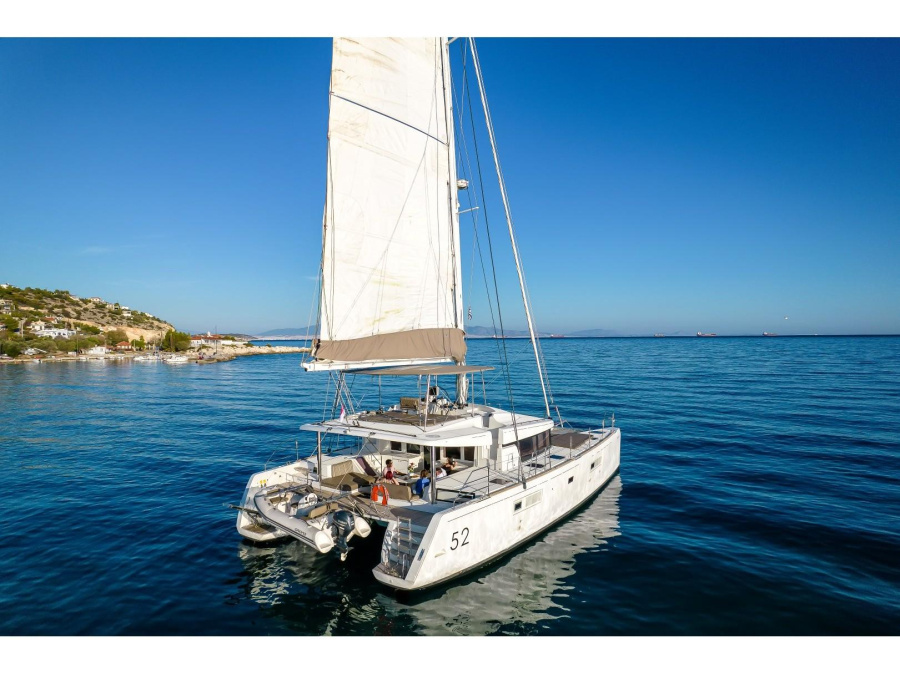 Photo #1 - Lagoon 52 (White Pearl) in D-Marin Zea Marina - 14689