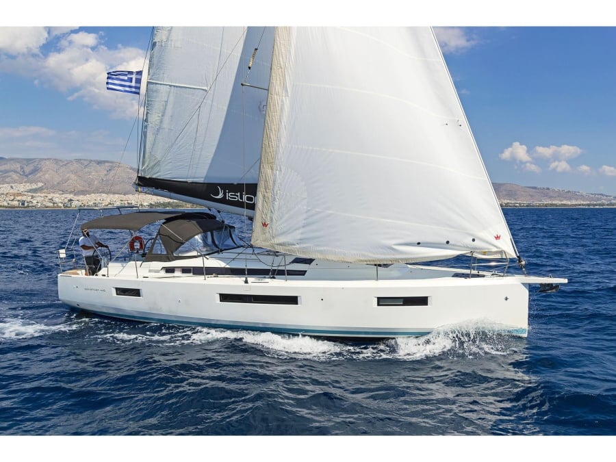 Photo #1 - Sun Odyssey 440 (Mike Charlie) in Port of Lefkas - 11380