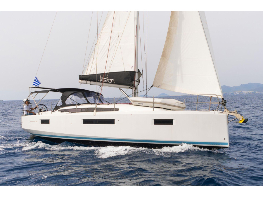 Photo #1 - Sun Odyssey 410 (Pnoe) in Port of Lefkas - 18764