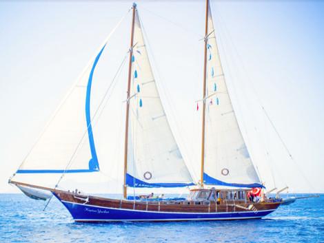 Photo #1 - Gulet Kaptan Yarkin (Sailing Gulet Kaptan Yarkin) en Marina - 9119