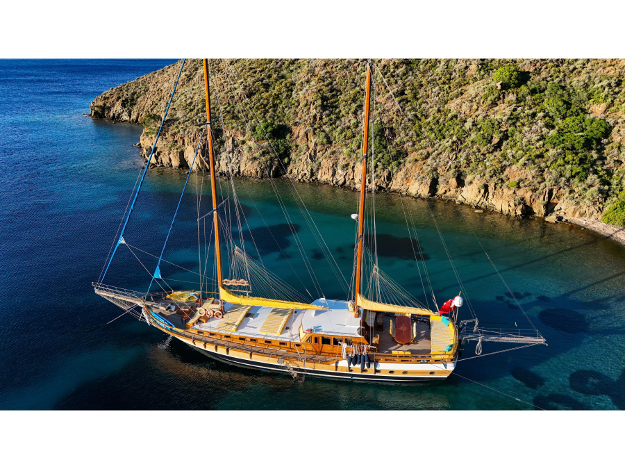 Photo #1 - Fortuna - Luxury Sailing Gulet (Fortuna) in port - 61318