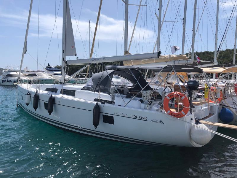 Photo #1 - Hanse 508 (LADY AGA) in Marina Frapa - 12488