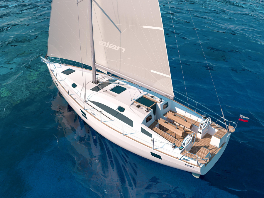 Photo #1 - Elan Impression 45.1 - GEN + AC (JOLA - GENERATOR + AC) in Marina Zadar - 10432