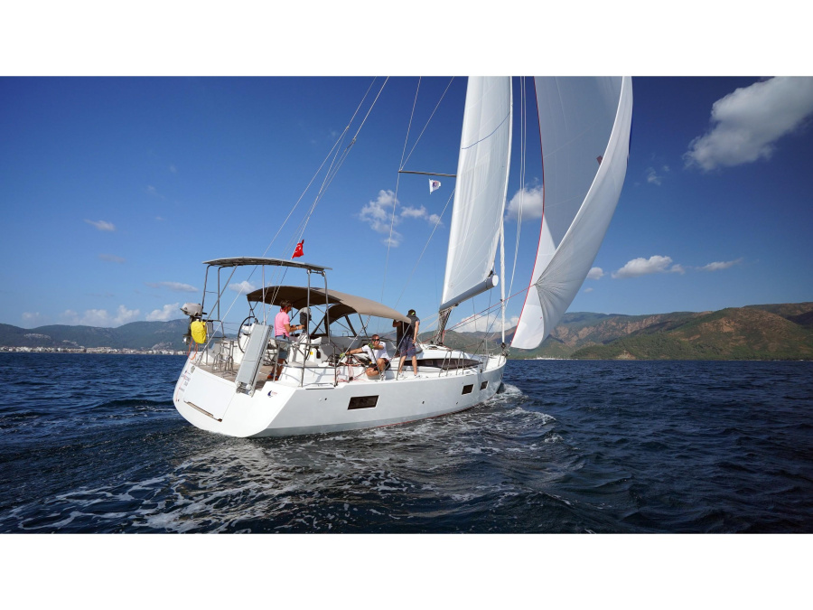 Photo #1 - Jeanneau 54 (Cappuccino Due) in Albatros Marina - 13592