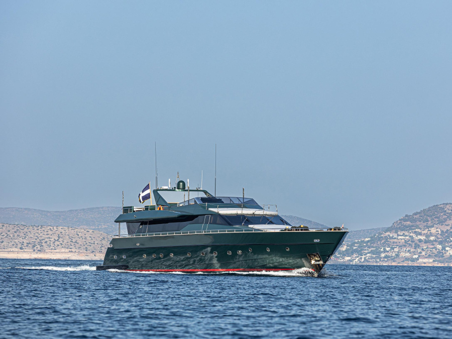 Photo #1 - Tecnomar 116 (Can't Remember) in Alimos Marina - 18745