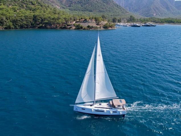 Photo #1 - Sun Odyssey 410 (Sky Asya) in Yacht Marina - 18785