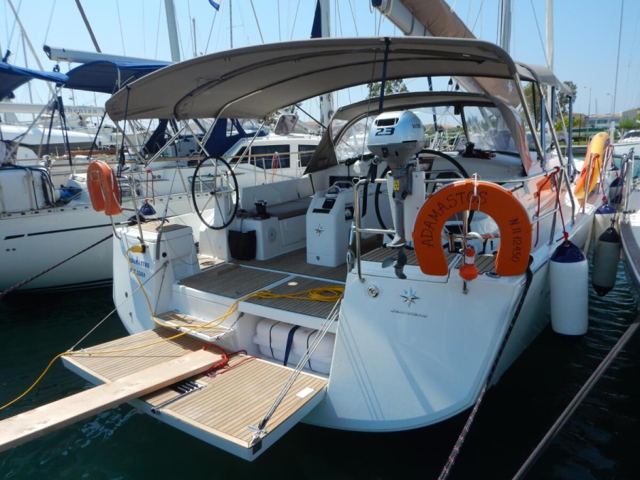 Photo #1 - Sun Odyssey 490 (Adamastos) in Marina - 18254