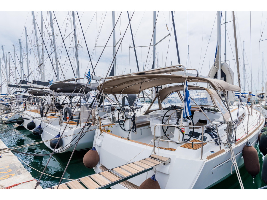 Photo #1 - Sun Odyssey 479 (Odysseus) in Tourlos Marina - 6110