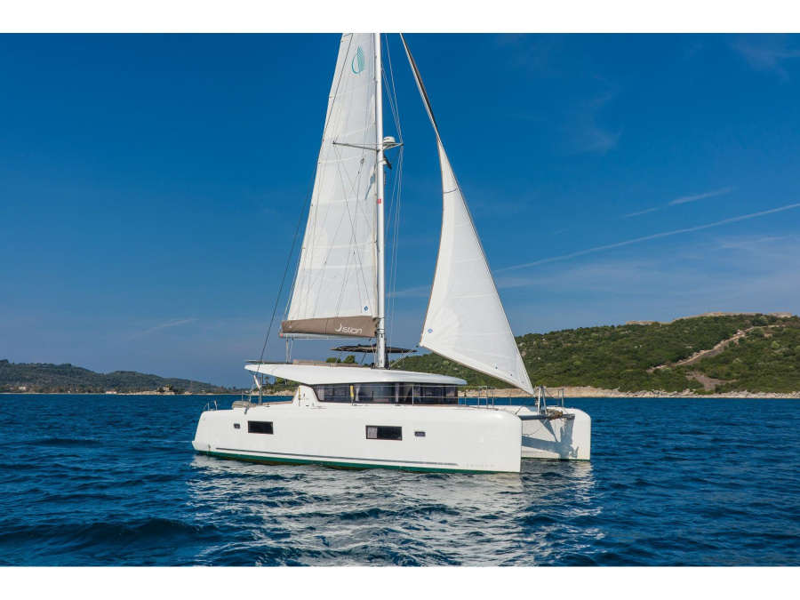 Photo #1 - Lagoon 42 A/C & GEN (Pulsar) in Port of Lefkas - 18180