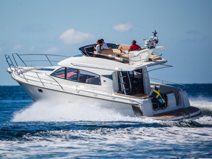 Photo #1 - Nimbus 405 Flybridge (Greg) in Marina - 19255