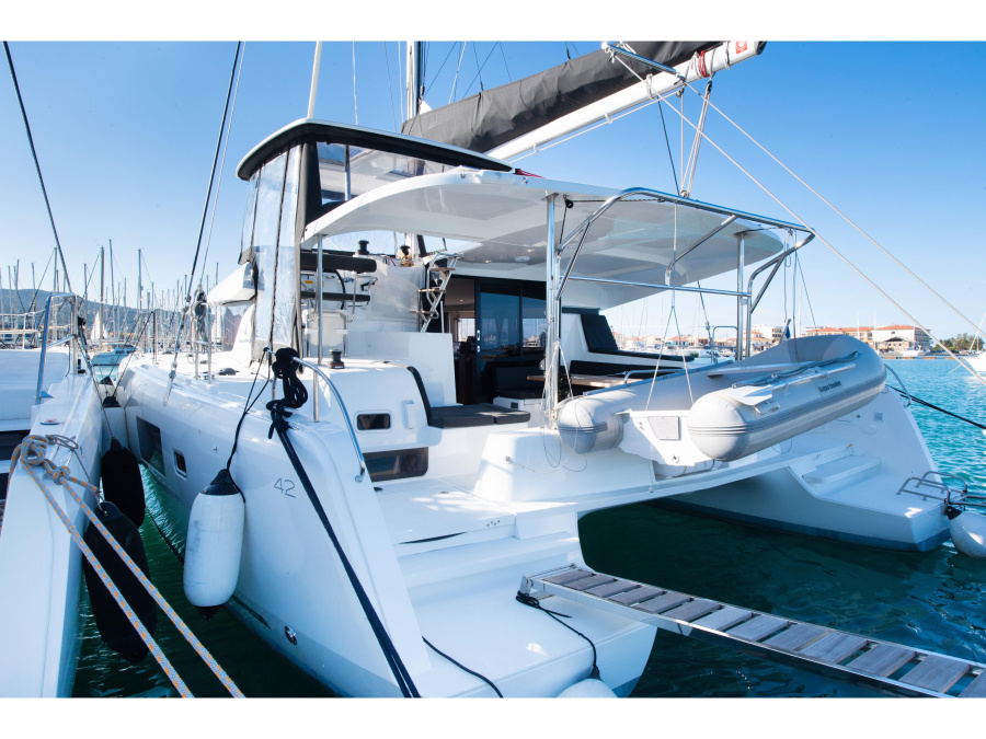 Photo #1 - Lagoon 42 (Emma (Pax 12)) in D-Marin Marina Lefkas - 14396