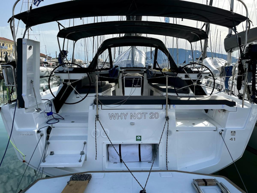 Photo #1 - Dufour 41 (Why Not 20) in Port of Lefkas - 18794