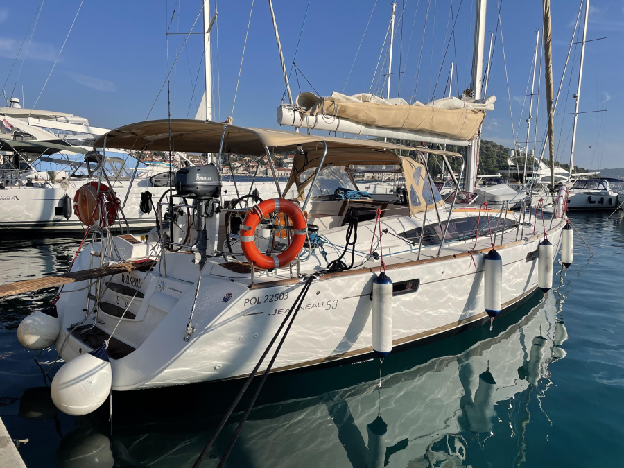 Photo #1 - Jeanneau 53 (MAKEMO) in Marina Frapa - 20120