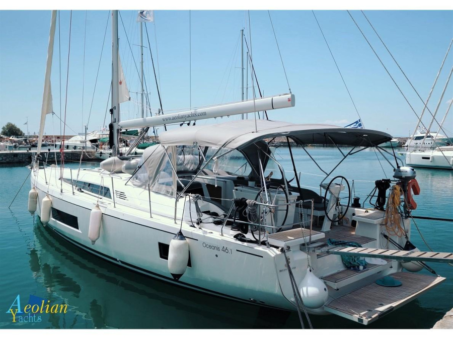 Photo #1 - Oceanis 46.1 (Aeolian Melody) en Marina - 12553