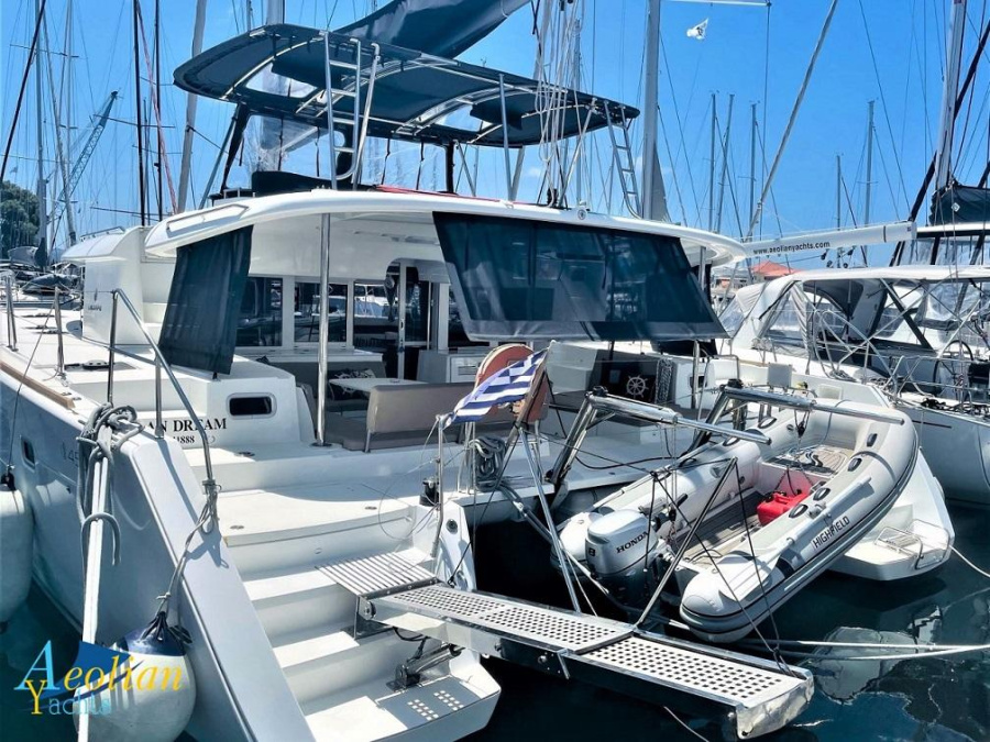 Photo #1 - Lagoon 450  Flybridge (Aeolian Dream) in Marina - 6280
