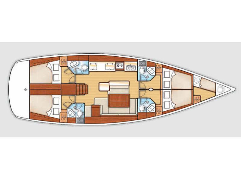 Photo #1 - Oceanis 50 (AF-O50) en Alimos Marina - 20872