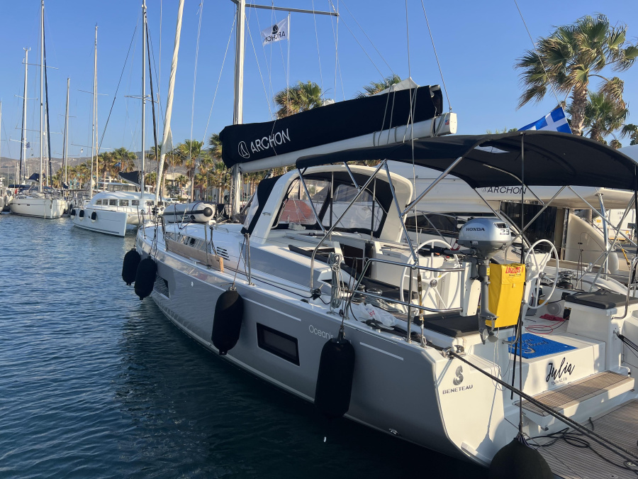 Photo #1 - Oceanis 46.1 (Julia) in Marina - 18358