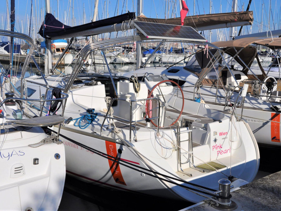 Photo #1 - Sun Odyssey 37 (Pink Pearl) in Marina - 21418