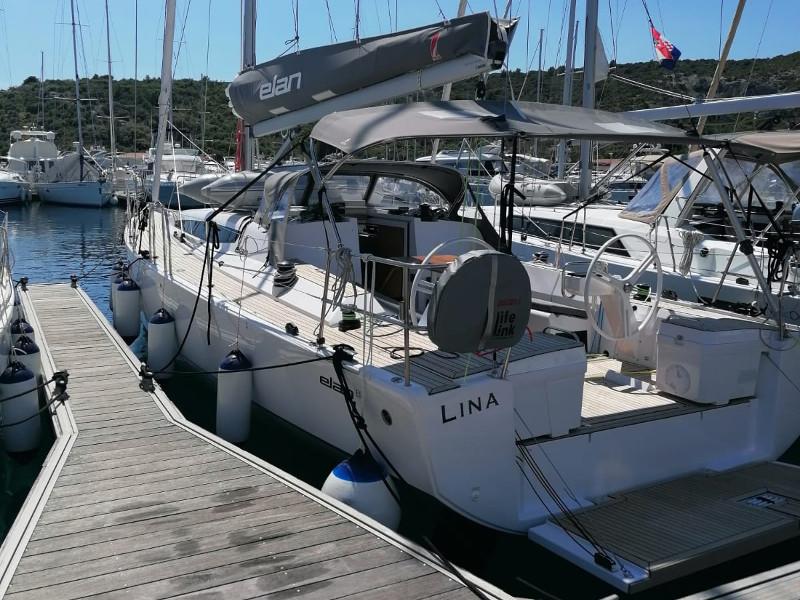 Photo #1 - Elan E5 (LINA 2020 (new sails 2024., air condition)) in Marina Kremik - 19716