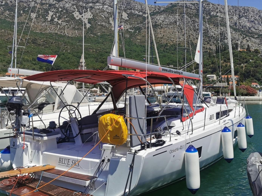 Photo #1 - Oceanis 46.1 - 5 cab (BLUE SKY) en ACI Marina - 20984