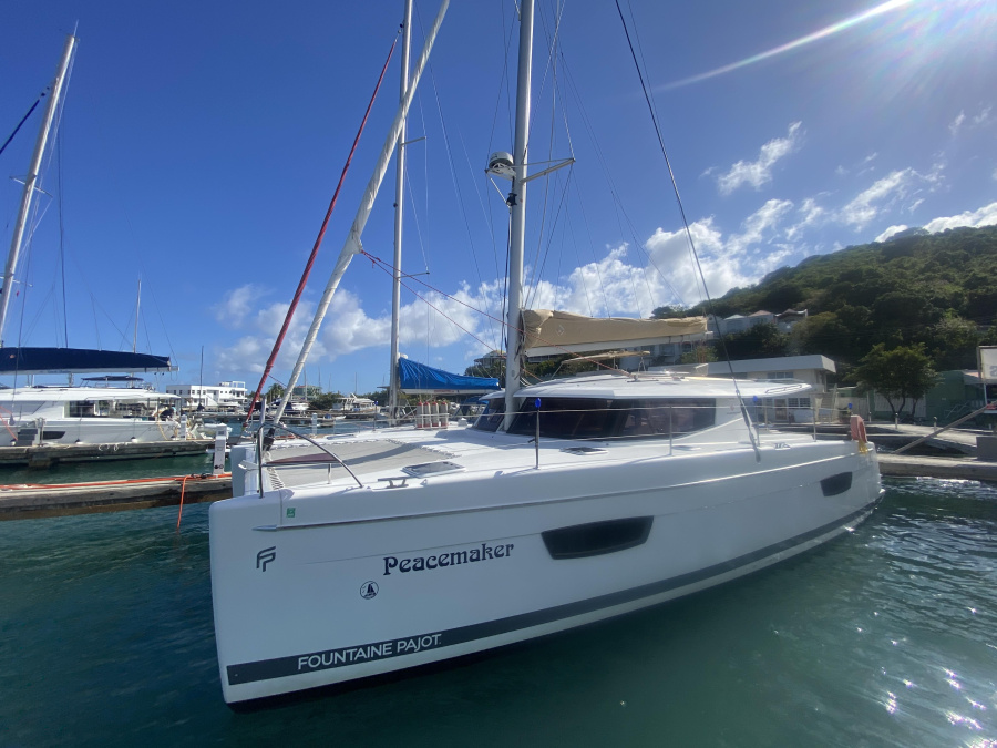 Photo #1 - Fountaine Pajot Helia 44 Evolution (Peacemaker) in Fort Burt Marina - 25130