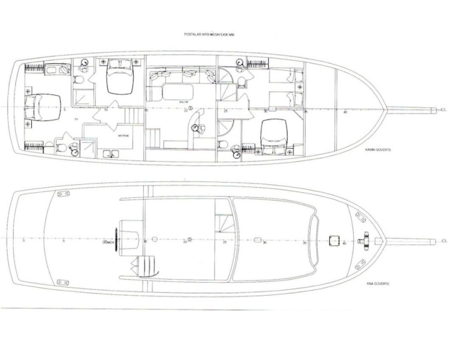 Photo #1 - Gulet Cemre Mila (Cemre Mila) in port - 21857
