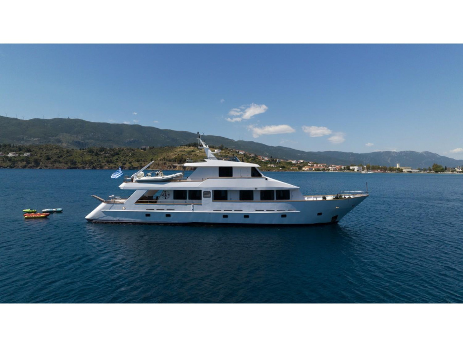 Photo #1 - Perama Shipyards 102 (Elena) in Flisvos Marina - 11092