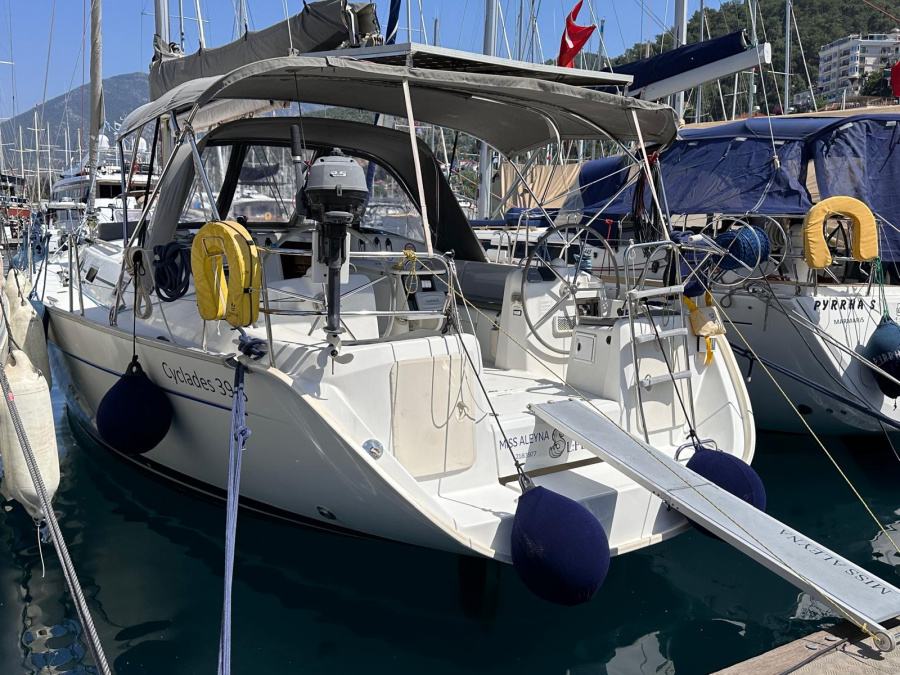 Photo #1 - Cyclades 39.3 (Miss Aleyna) in Ece Marina - 17253