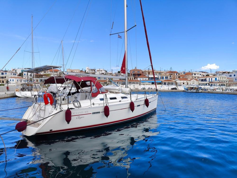 Photo #1 - Oceanis 393 Clipper (Crete) en Marina Delta Kallithea - 19452