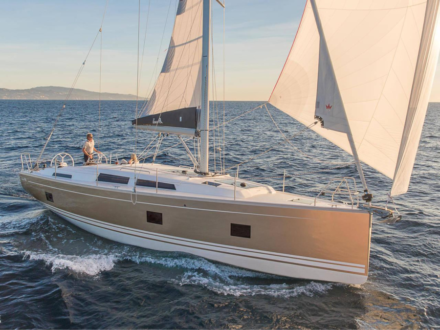 Photo #1 - Hanse 418 (Polynoe) in Olympic Marina - 21537