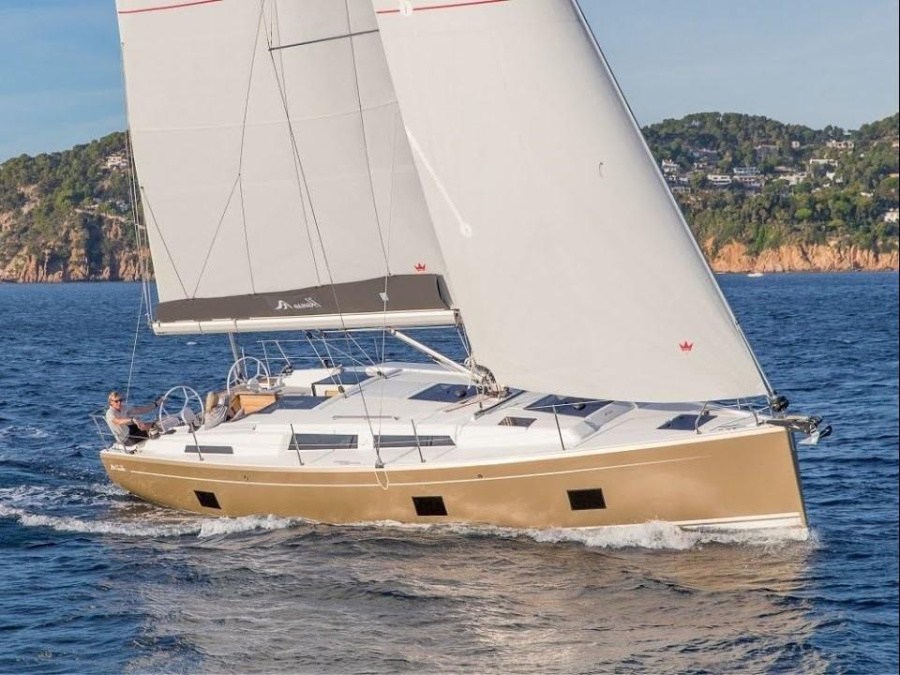Photo #1 - Hanse 418 (Pasithea) in Olympic Marina - 21536