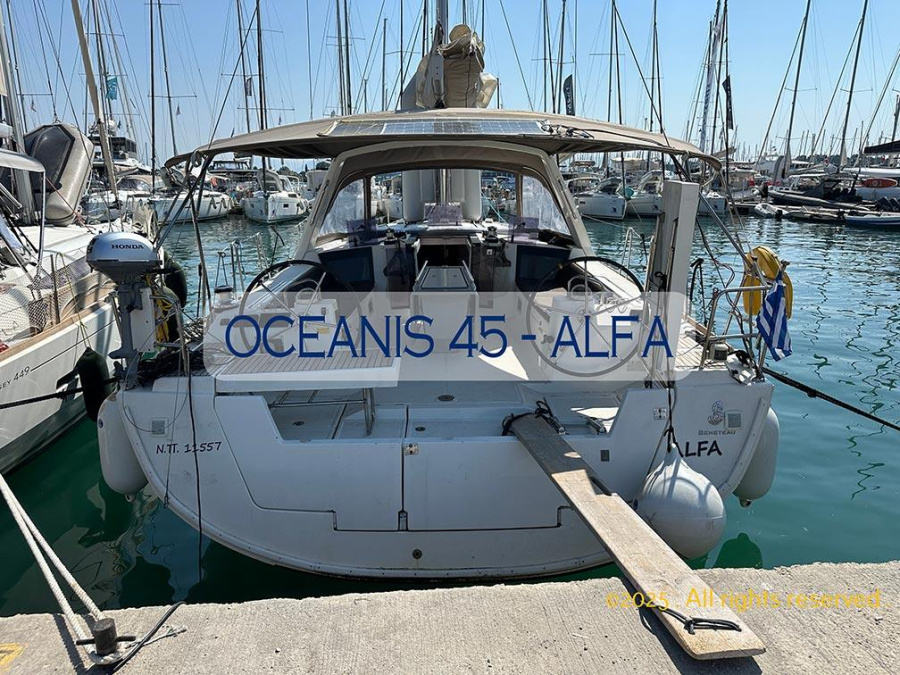Photo #1 - Oceanis 45 (Alfa) in D-Marin Marina Gouvia - 12567