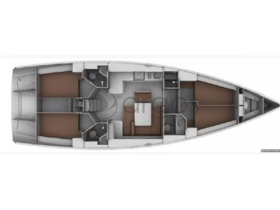 Photo #1 - Dufour 450 Grand Large (Blue Bird) in Marina - 21050