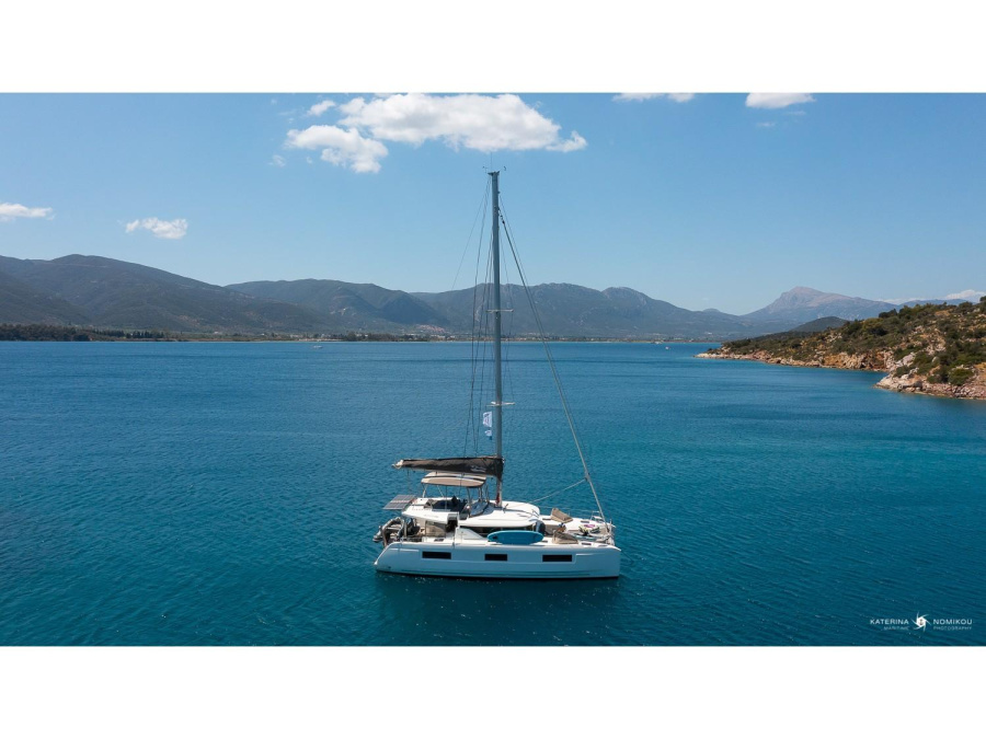 Photo #1 - Lagoon 46 (El Marita Brand New 2021 A/C & Generator Skippered) in D-Marin Marina Lefkas - 14642