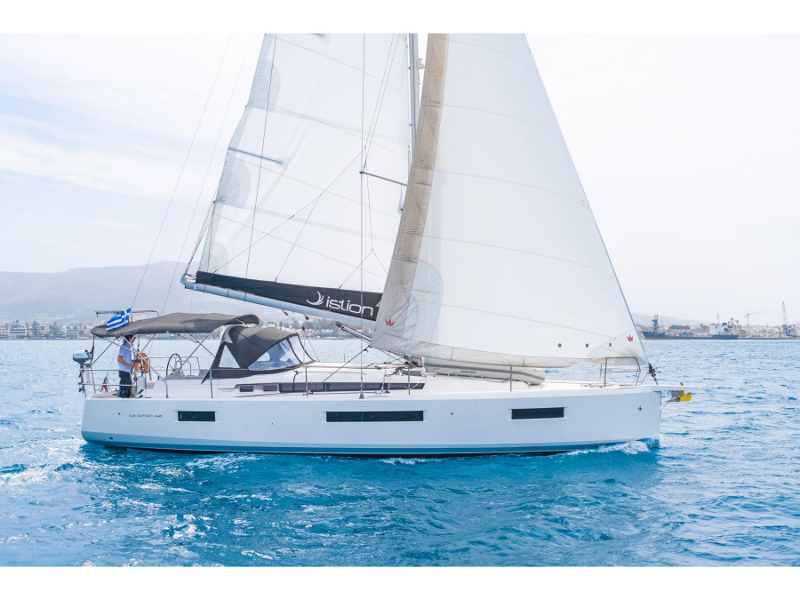 Photo #1 - Sun Odyssey 440 (Lefkippi) in Marina - 6212