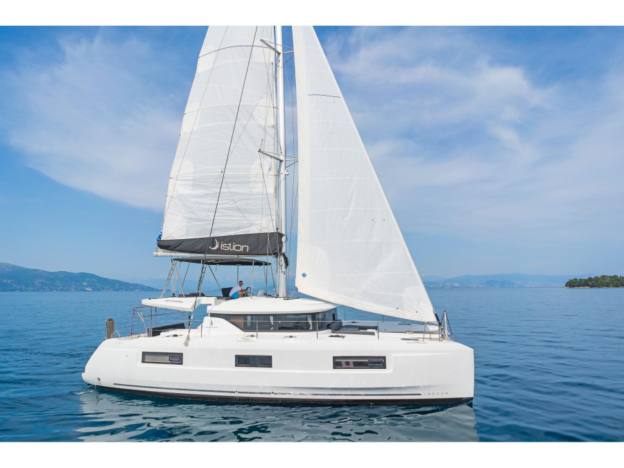 Photo #1 - Lagoon 46 A/C & GEN & WM (No Worries) in Rhodes Marina - 15151