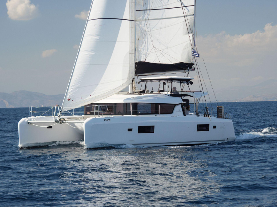 Photo #1 - Lagoon 42 (PNOE) in Marina - 22999