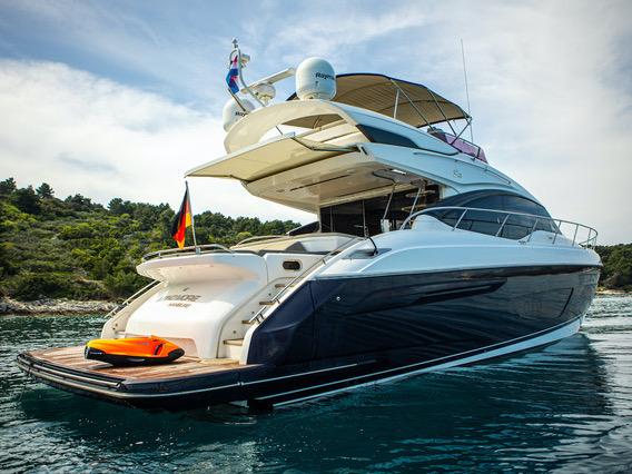 Photo #1 - Princess S65 (MIRNO MORE) in Marina Kaštela - 11658