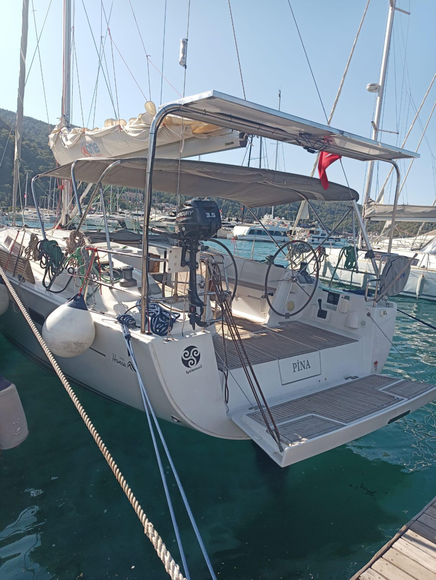 Photo #1 - Hanse 445 (Pina) in Ece Marina - 23114