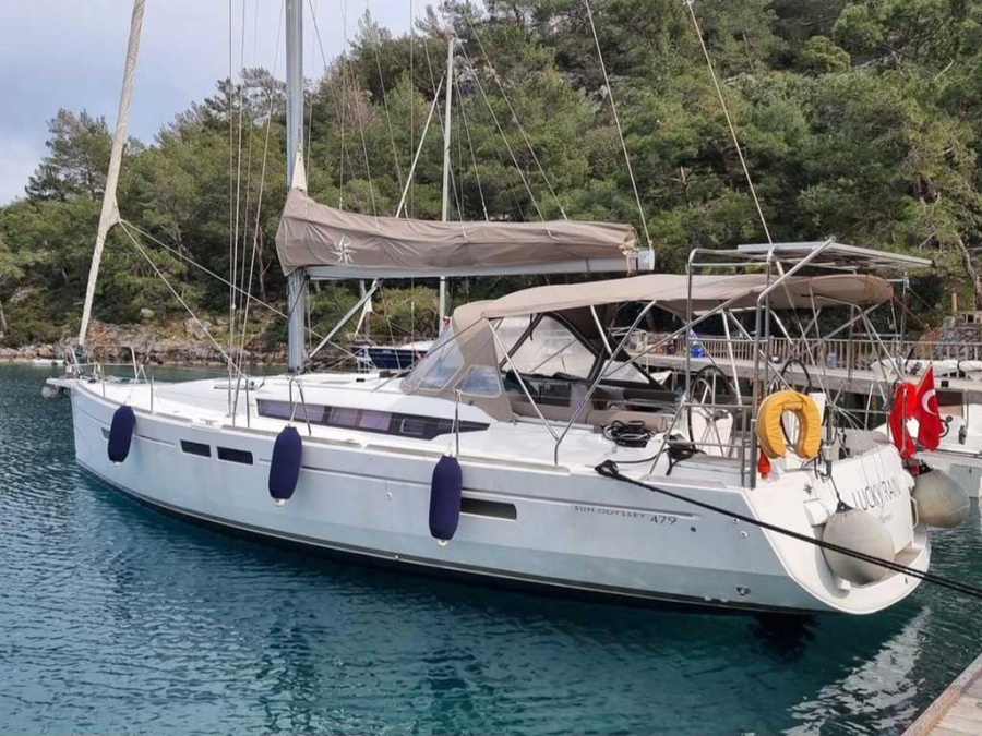 Photo #1 - Sun Odyssey 479 (Lucky Rain) in Ece Marina - 23212