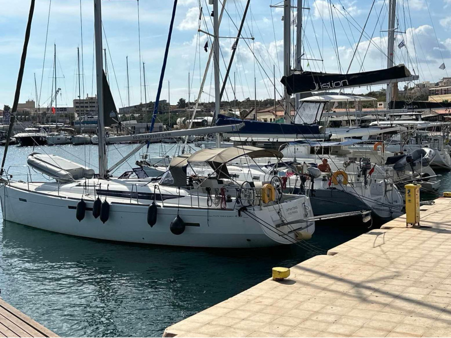 Photo #1 - Sun Odyssey 439 (Captain Tzinos) in Port of - 23257