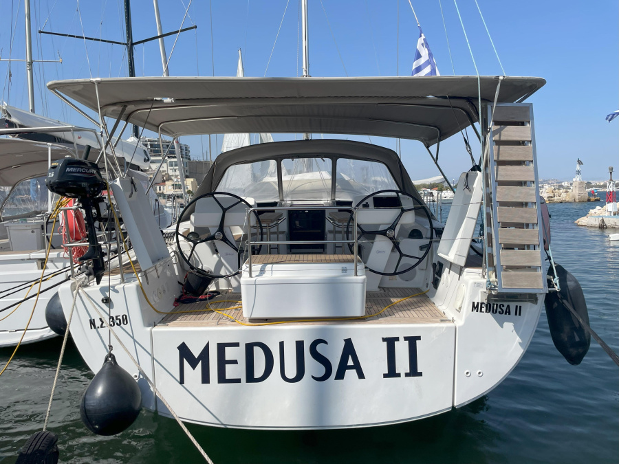 Photo #1 - Hanse 508 (Medusa II) in Port of Lefkas - 23189